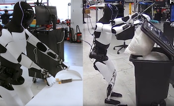 El robot Optimus puede realizar