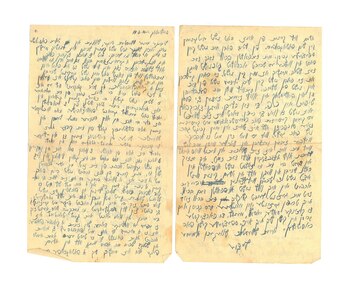 Carta desde Varsovia fechada el