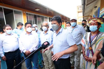 El presidente recorrió las instalaciones