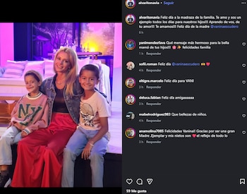 Los saludos de los famosos por el Día de la Madre