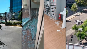 Asalto y tiros en una