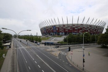 Vista exterior del Estadio Nacional