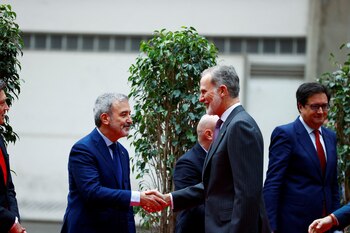 El rey Felipe VI inauguró