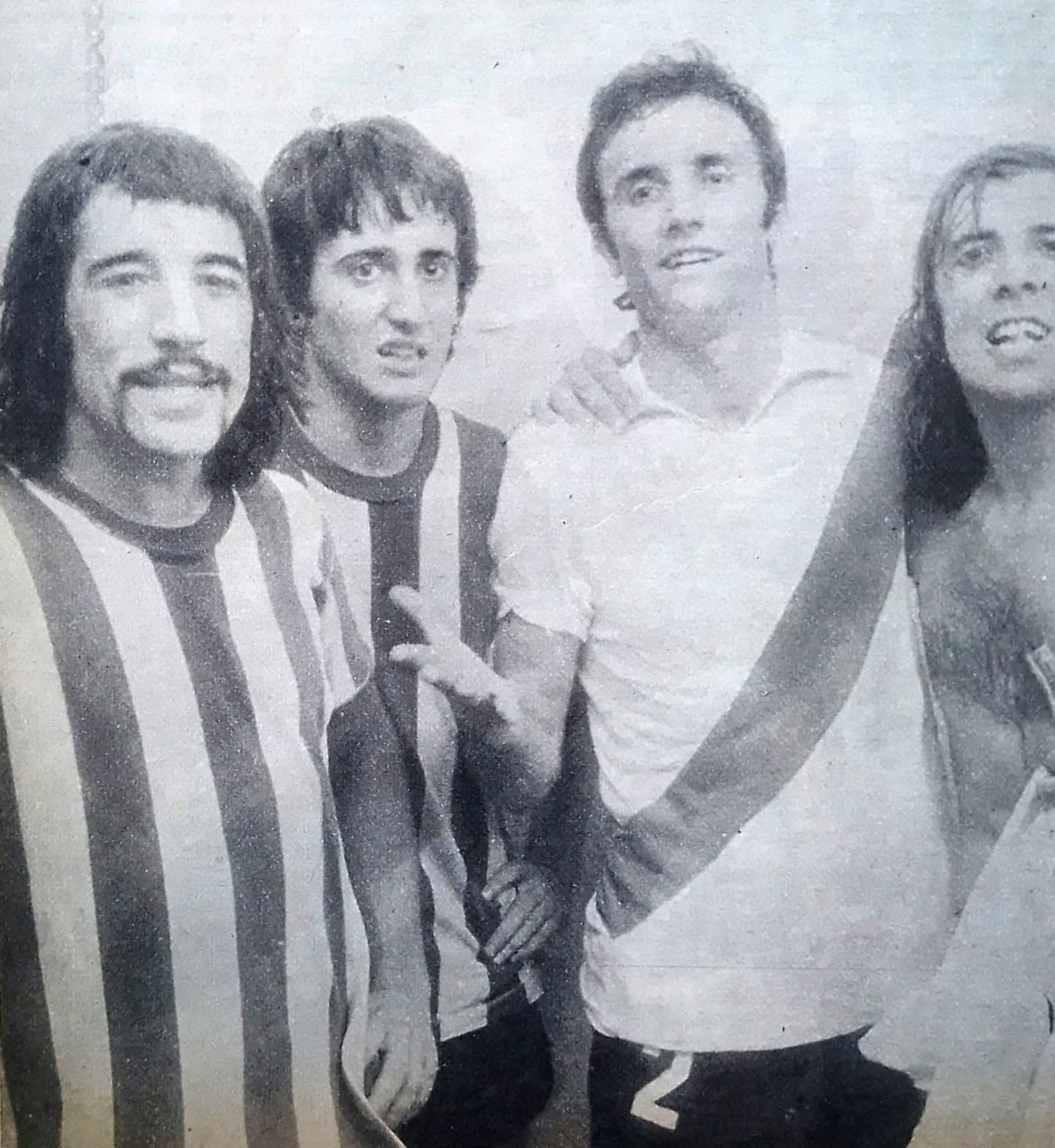 Los festejos en el vestuario