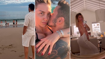 Wanda Nara celebró la llegada