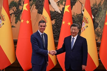 Pedro Sánchez defiende el papel de China para alcanzar la paz en Oriente Medio y confirma un total de 19 acuerdos entre ambos países (Moncloa)