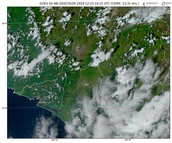 Imagen 2: GOES 16 ABI GEOCOLOR, 13:31 h (hora local).