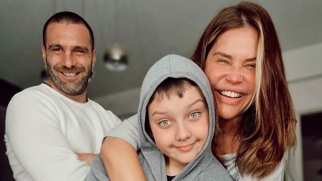 Santiago Camaaño, Nazarena Vélez y Thiago Rodríguez en 2021