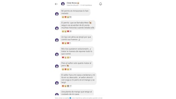 Desgarrador testimonio de Cindy Novoa