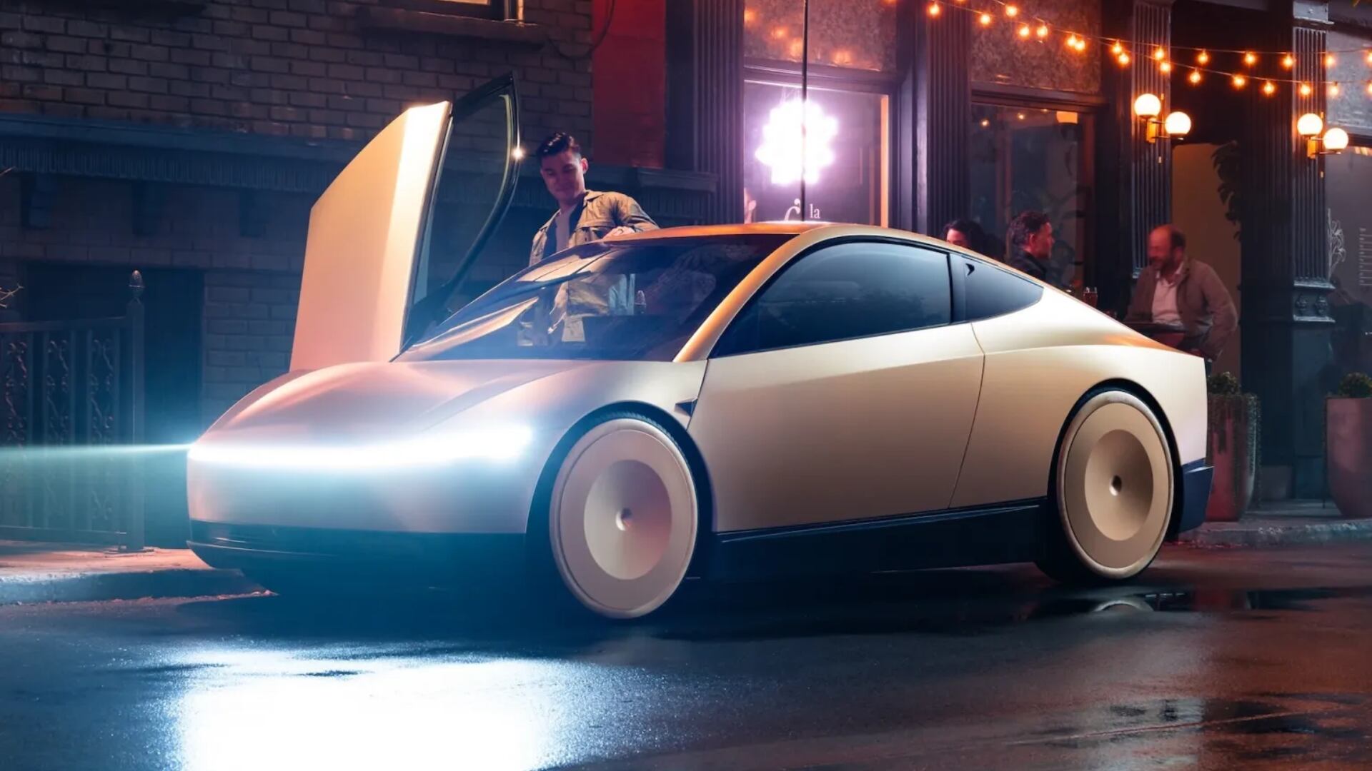 Cómo será Cybercab, el auto de Tesla superautónomo: sin pedales ni volante