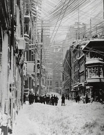 El temporal de 1888 es