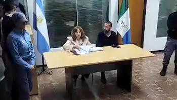 Conferencia de prensa por el crimen en Chaco de Julián Alvarez Guardia capturas