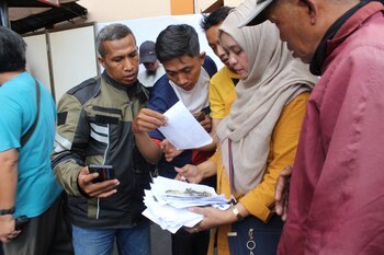 Las familias de las víctimas