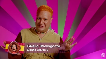Estrella Xtravaganza en 'Drag Race Down Under vs. The World' (WOW)