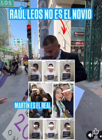 El supuesto novio no era