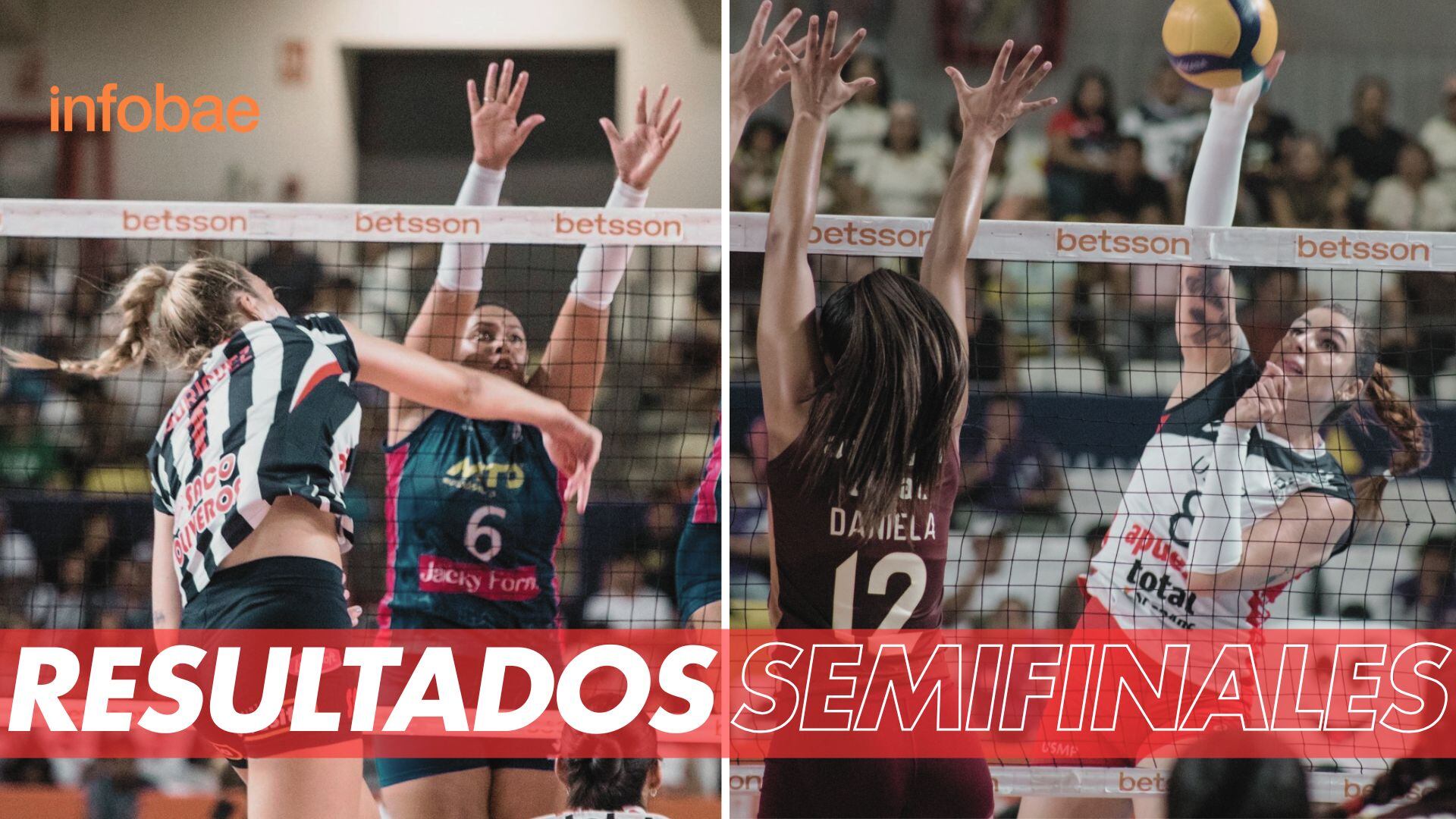 Resultados de las semifinales vuelta de la Liga Peruana de Vóley 2025/26.