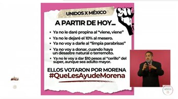 Volante en contra de los