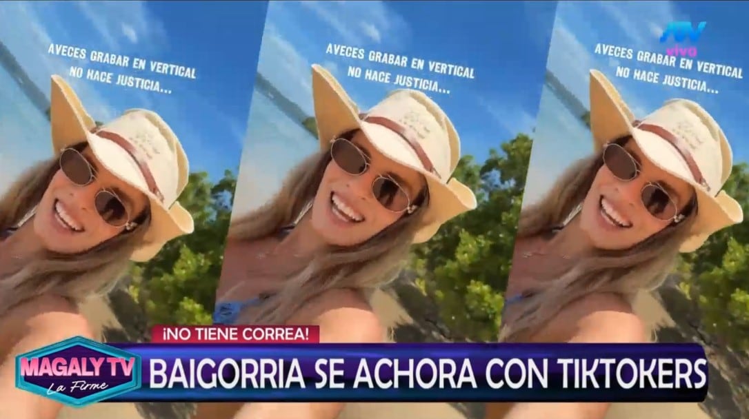Alejandra Baigorria amenaza con demandas y los comediantes le responden: “Tómalo con humor”. Captura: Magaly TV La Firme.