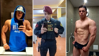Eriksson Pzrt, policía en Tiktok