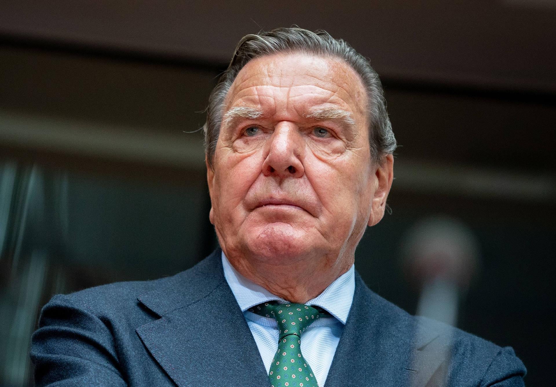 Schroeder fue canciller alemán entre 1998 y 2005.