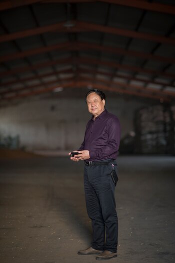 Sun Dawu, propietario de una