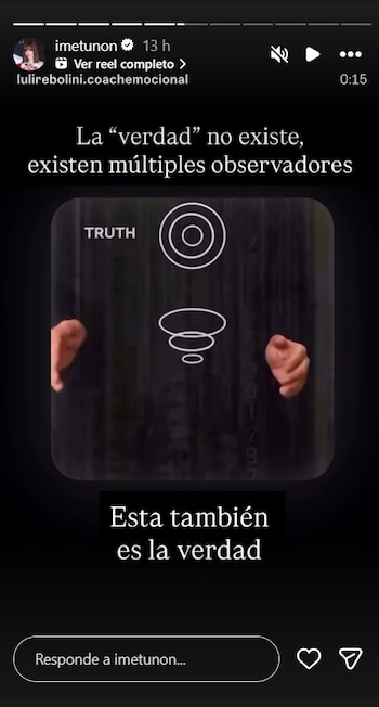 En otra publicación, parece hacer