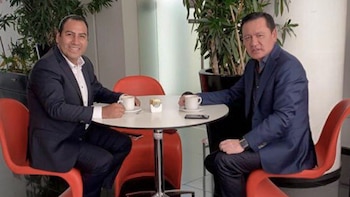 El líder de los senadores