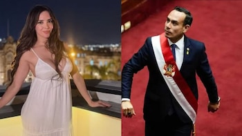 Rosángela Espinoza se emociona al