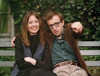 Diane Keaton y Woody Allen