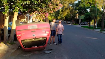 El ex intendente salió ileso