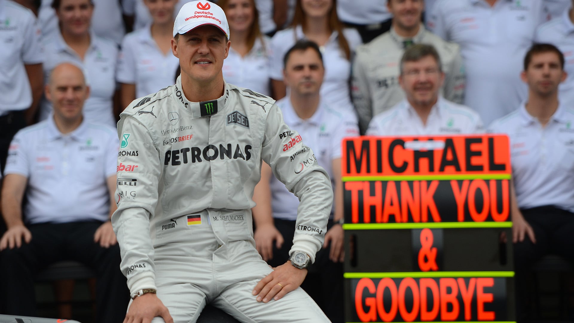 Desde aquel episodio ocurrido en Méribel, Michael Schumacher no regresó al ojo público (Photo by Yasuyoshi CHIBA / AFP)