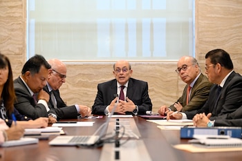 El ministro de Relaciones Exteriores,