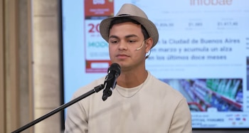 Captura – SAMUEL FLOREZ, cantante – Infobae en Vivo