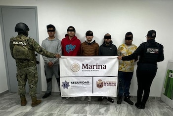 Las 22 personas fueron puestas a disposición. (Cortesía)