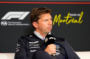 James Vowles, jefe del equipo