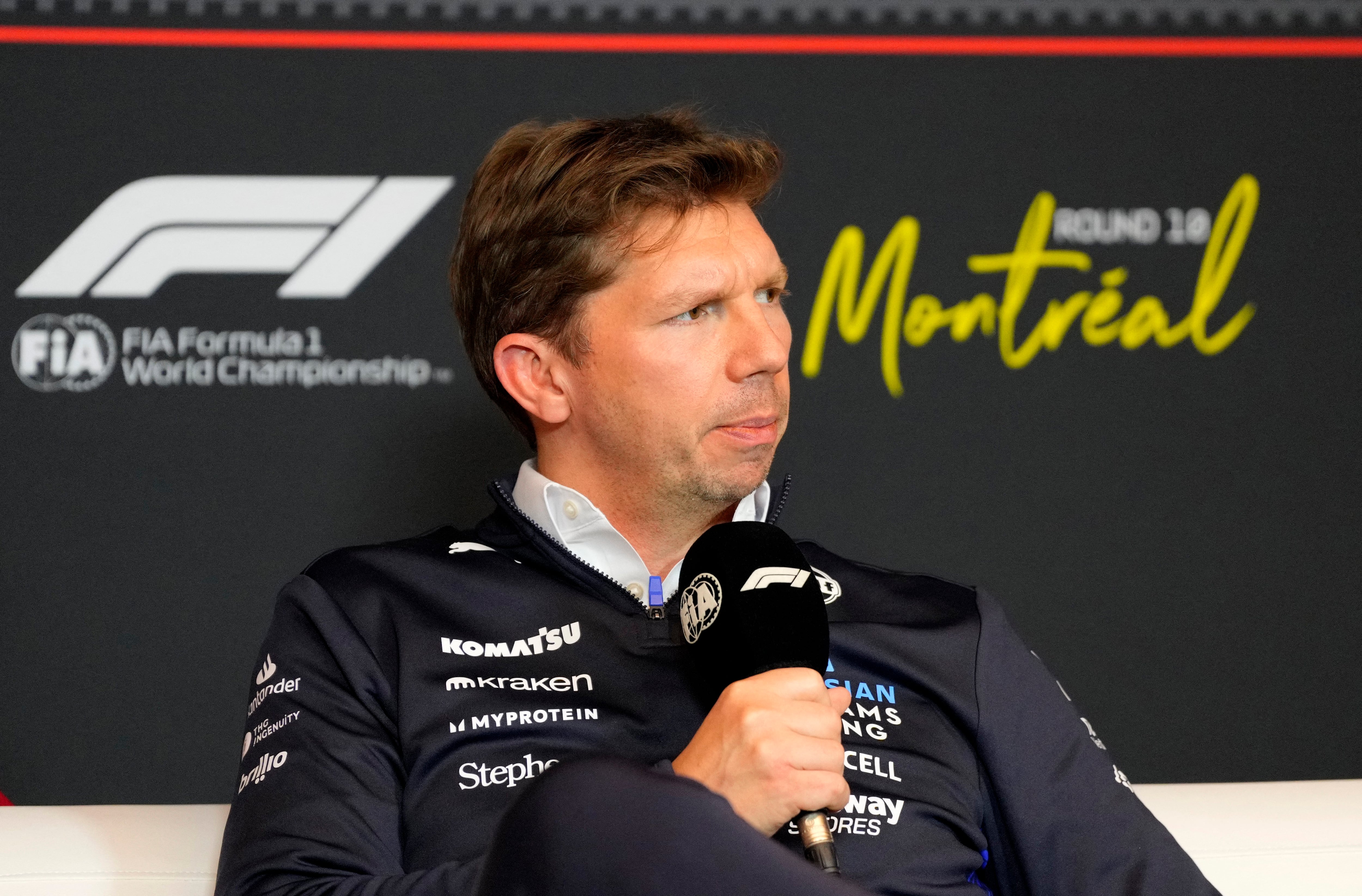 James Vowles, jefe del equipo Williams, busca contratar a Lambiese como elemento vital para volver a los primeros puestos (REUTERS/Mathieu Belanger)