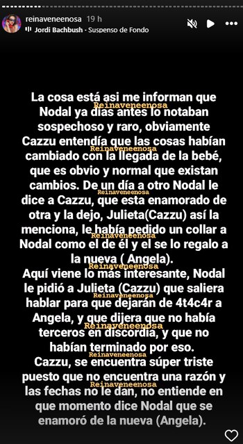 (IG: @reinaveneenosa)