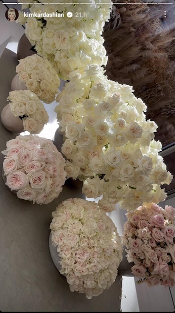 Rosas que Kim Kardashian en