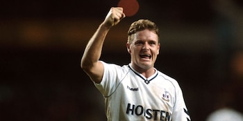 Paul Gascoigne es una leyenda del fútbol inglés e ídolo indiscutible del Newcastle y el Tottenham (REUTERS)