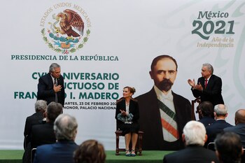El presidente de México, Andrés