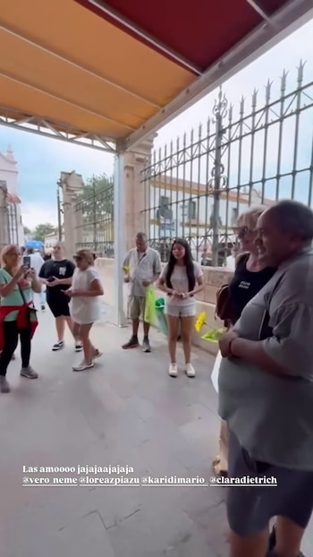 "No nos vamos más", comentaron