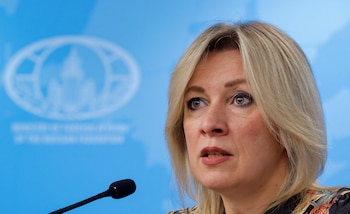 Maria Zakharova, portavoz del Ministerio de Relaciones Exteriores de Rusia (REUTERS/Maxim Shemetov/File Photo)