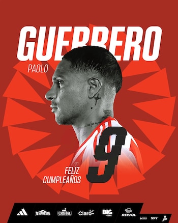 Paolo Guerrero es el capitán de la selección peruana desde hace más de una década. - Crédito: @labicolor