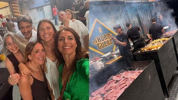 La discreta mujer de Pablo Motos reaparece junto a los colaboradores de ‘El Hormiguero’ para celebrar el final de temporada con una barbacoa desde el plató