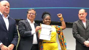 Gustavo Petro y Francia Márquez