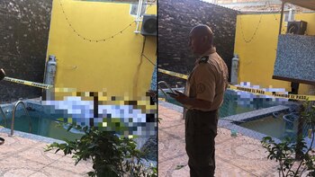 Ingresaron a la alberca para