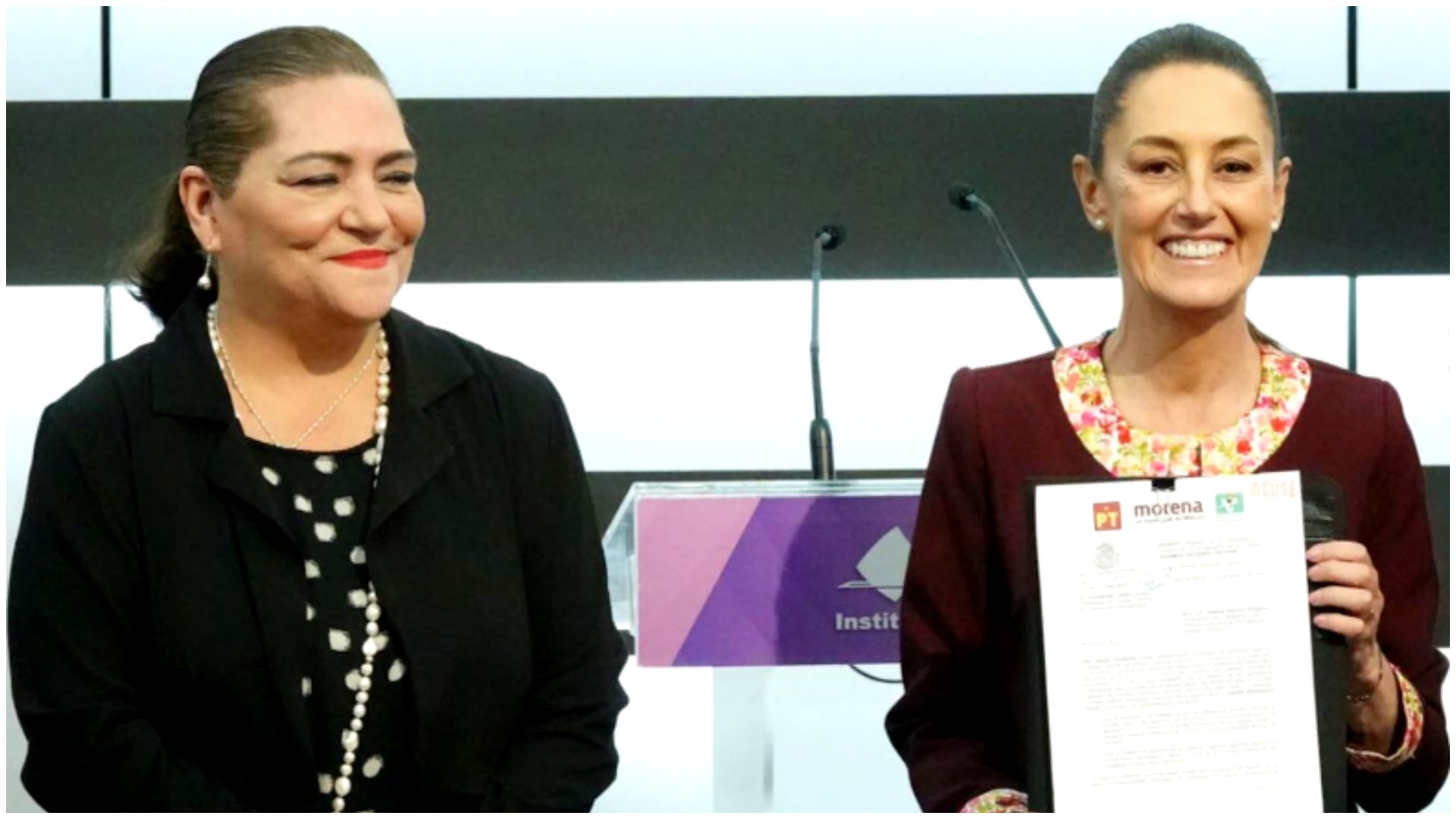 “Es una mujer experimentada, honesta e íntegra”: así elogiaron AMLO y Sheinbaum el nombramiento de Taddei como presidenta del INE en 2023