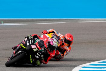 Los pilotos españoles Aleix Espargaró