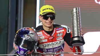 David Alonso terminó segundo en