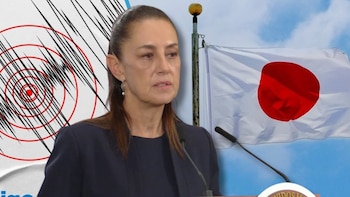 Sheinbaum envía solidaridad a Japón tras terremoto de 7.7